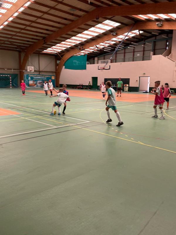Un jeune goal lors d'un stage de foot Bretagne 
