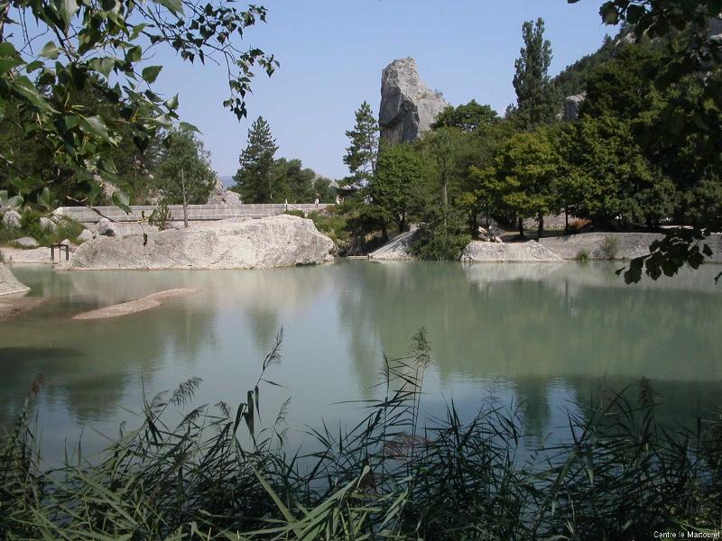 Les alentours du Martouret pendant une colonie de vacances Hautes Alpes