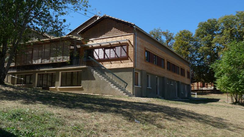 Le centre d'hébergement du Martouret pendant une colonie de vacances Hautes Alpes