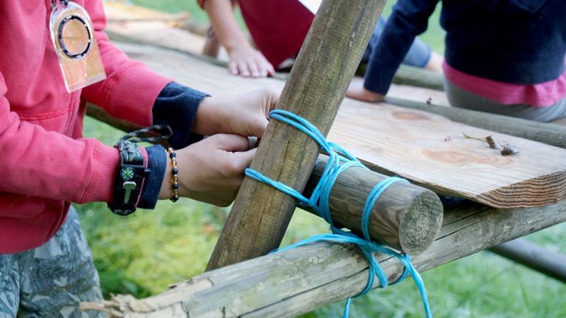 enfants en colonie survie