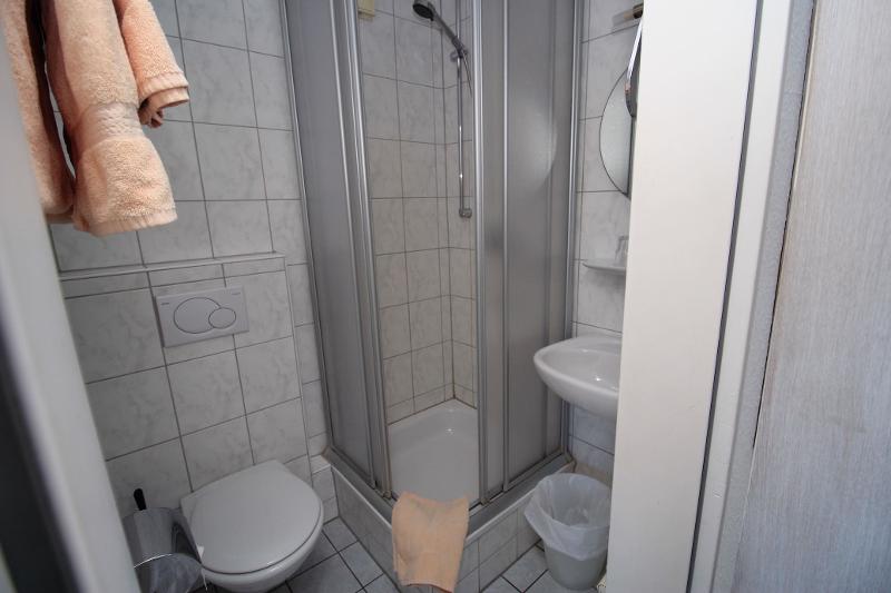 salle de bain de l'hébergement d'un séjour linguistique allemand