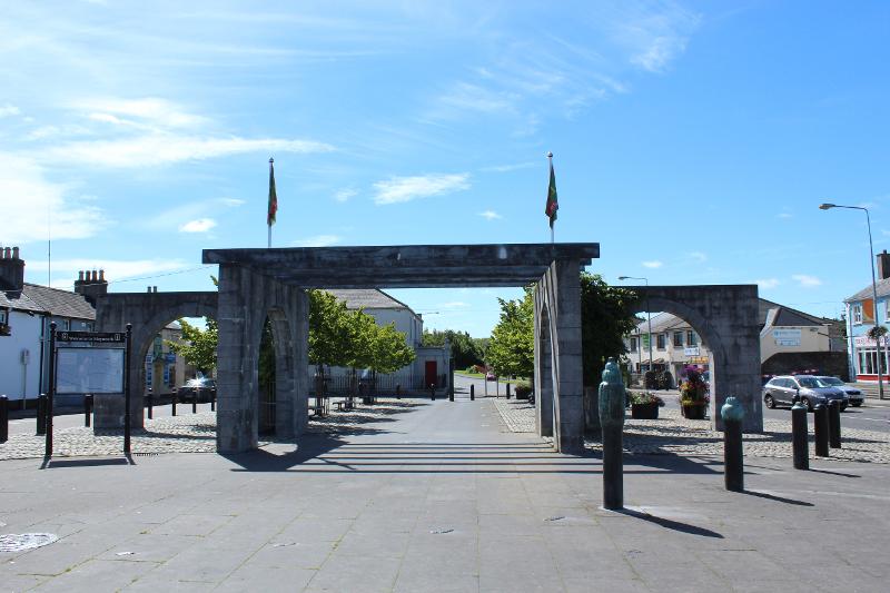 place dans le centre ville de maynoorth lors du séjour linguistique irlande