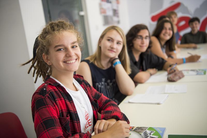 un cours d’italien lors d’un stage linguistique italien 