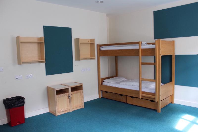 chambre avec lit superposé d'un séjour linguistique anglais