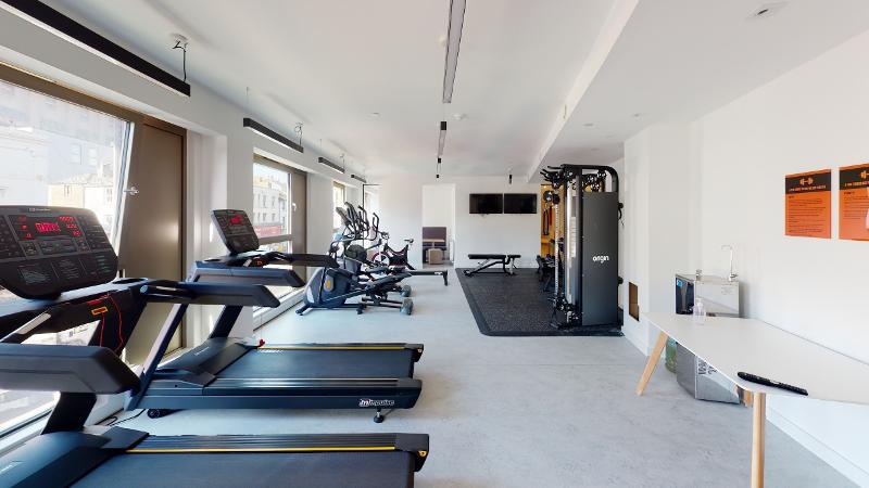 Salle de sport d'un voyage de langues Angleterre