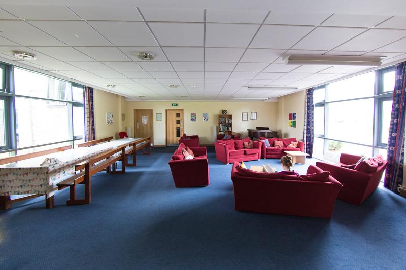 une salle de détente utilisée lors d'un voyage de langue Angleterre