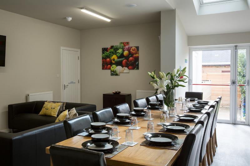 Une salle à manger à Cambridge pendant un séjour linguistique anglais
