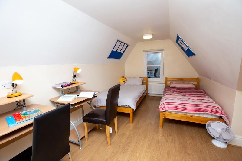 Une chambre partagée lors d'un séjour linguistique anglais à Cambridge
