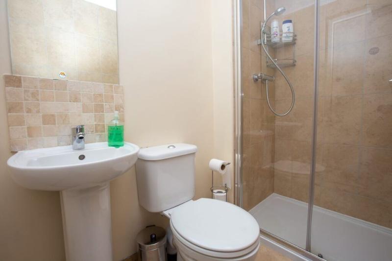 Une salle de bain sur le campus de Cambridge lors d'un séjour linguistique anglais à Cambridge