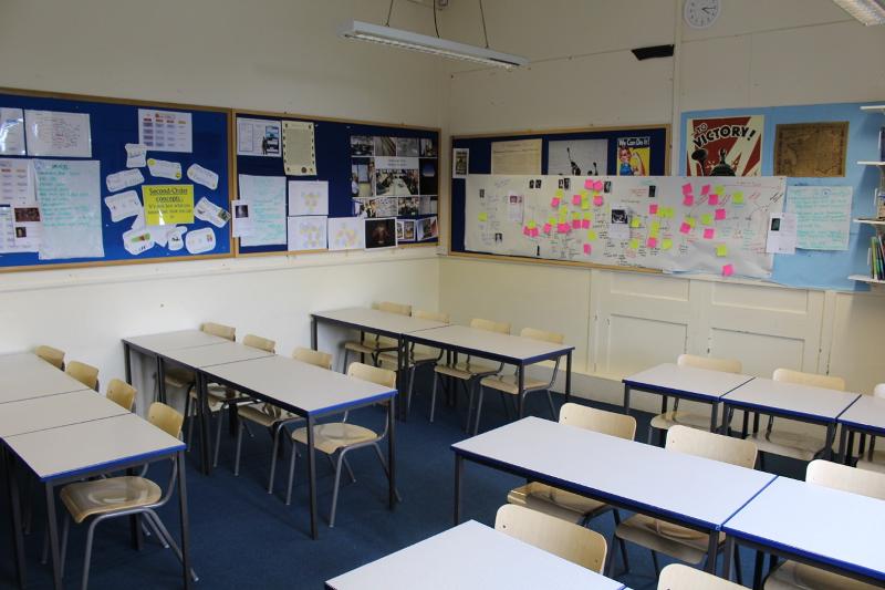 salle de classe d'un séjour linguistique angleterre ado