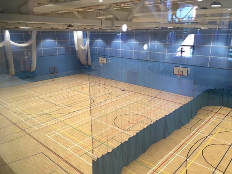 gymnase de sport d'un séjour linguistique angleterre ado
