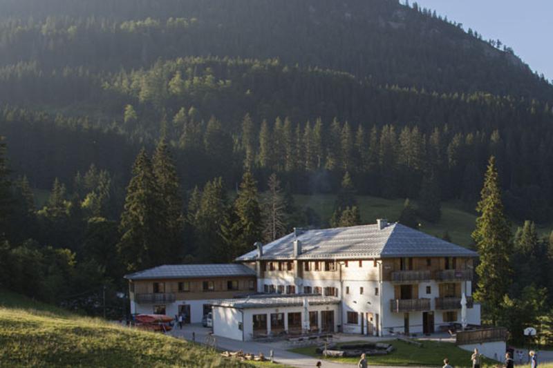 Maison hébergeant les jeunes du sejour linguistique allemand dans la montagne 