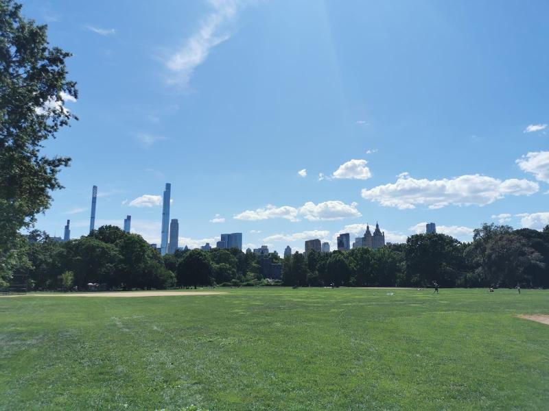 vue de central park en colonie de vacances ado new york