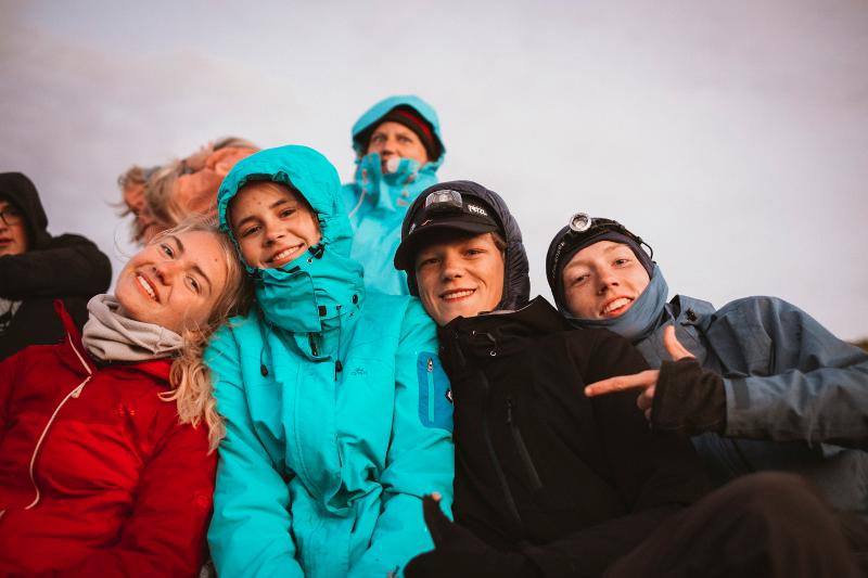selfie de jeunes du séjour linguistique irlande 