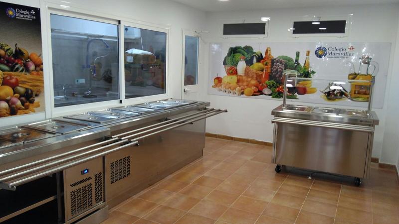 Cuisine de l'école de Maravillas 