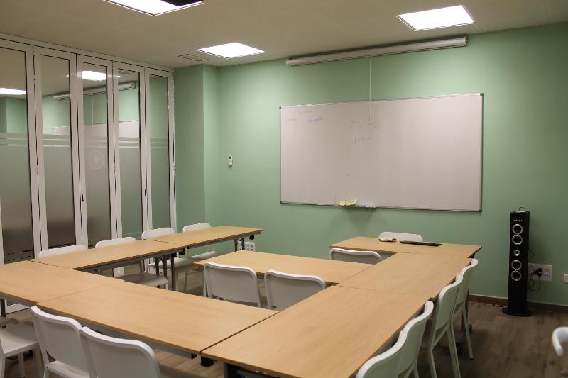 Une des salles de classe disponibles lors de ton séjour linguistique Espagne