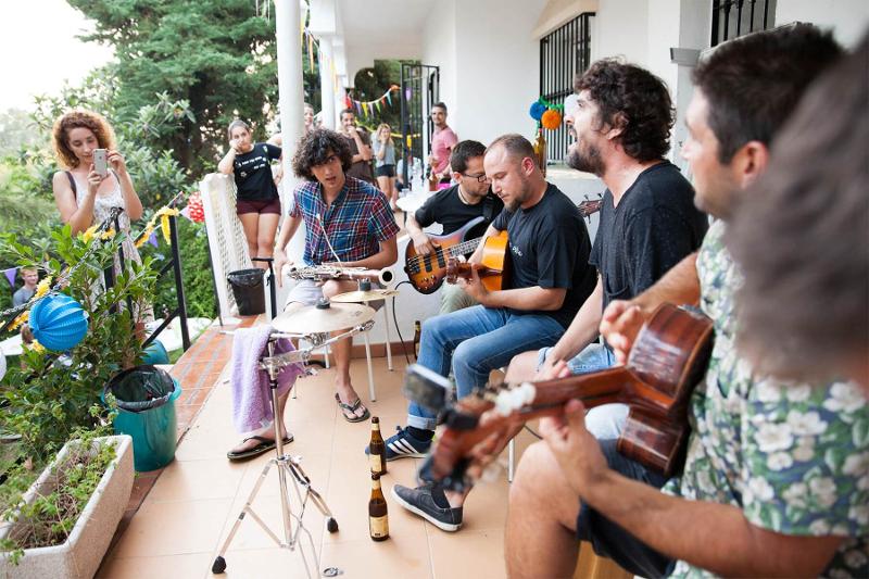 Un concert typique et local lors d'un séjour linguistique Espagne