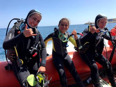 Colonie de Plongée en Algarve Printemps - Sagres