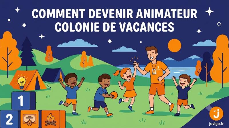 Comment devenir animateur de colonie de vacances
