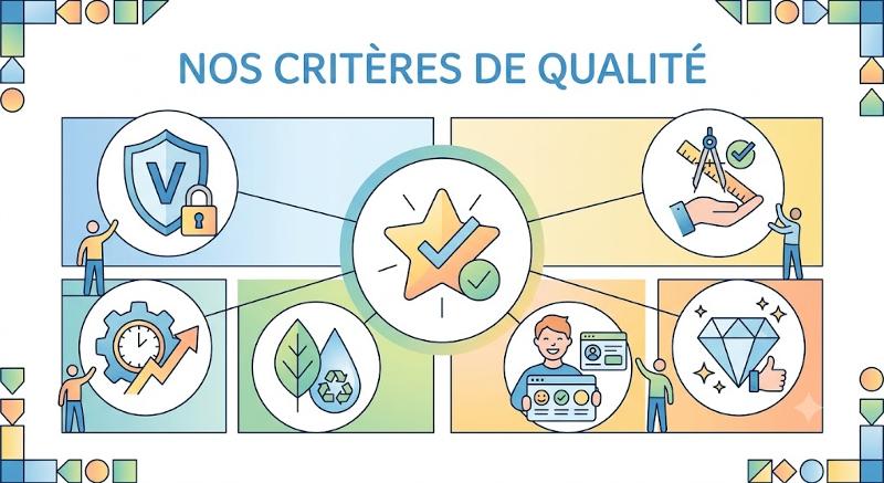 Nos critères de qualité