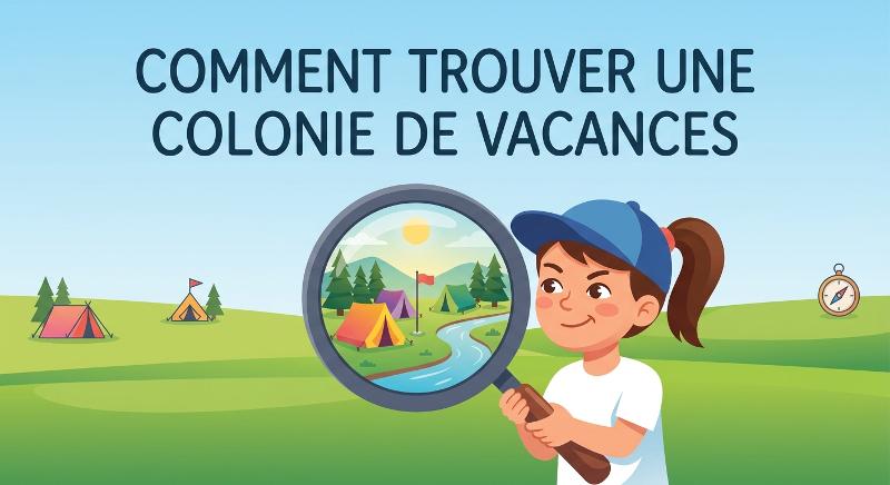 Comment trouver une colonie de vacances