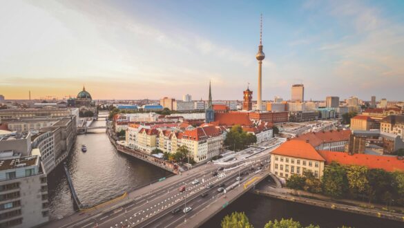 stage berlin : vue de la ville