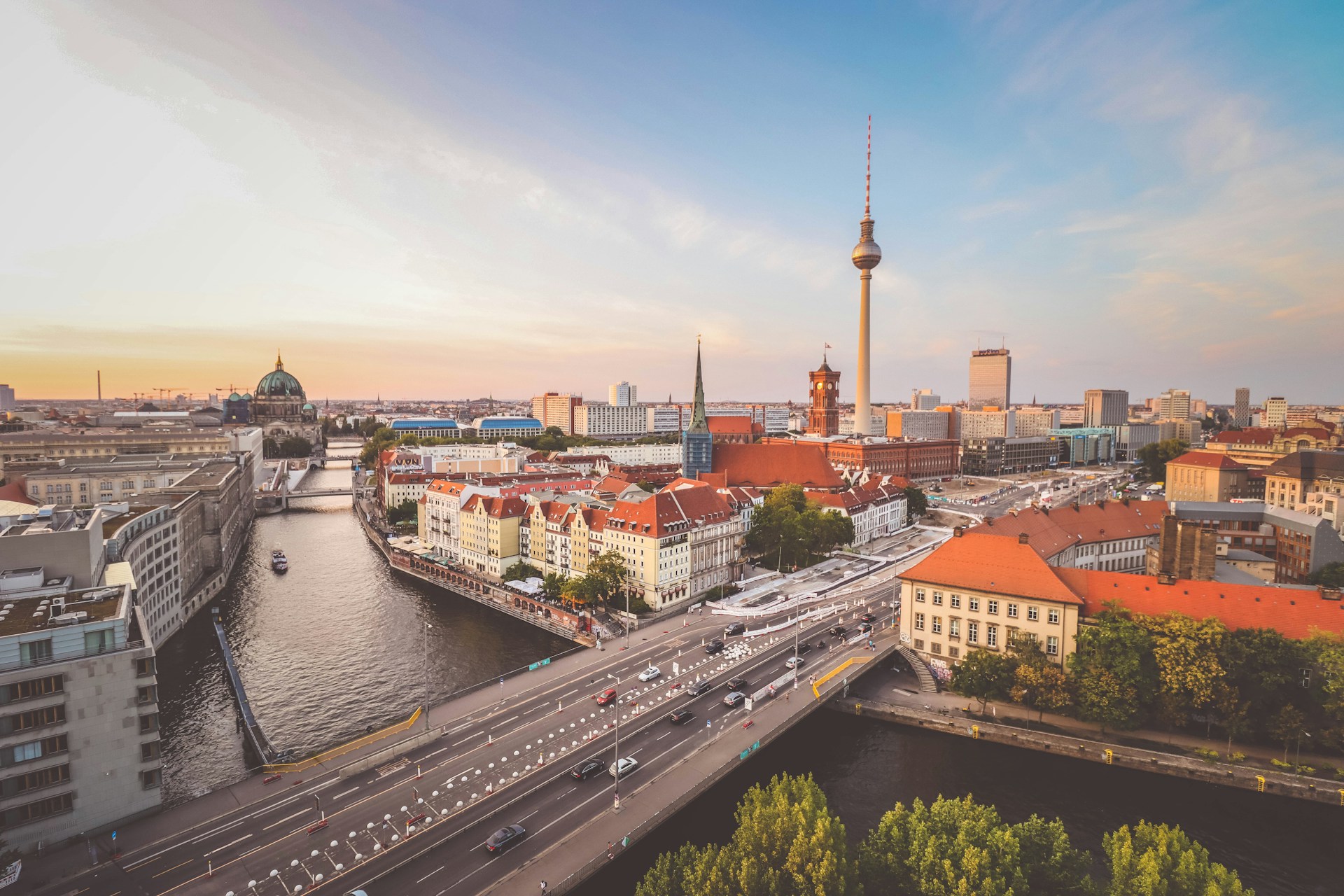 stage berlin : vue de la ville